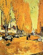 Vincent Van Gogh Les Alicamps oil painting artist